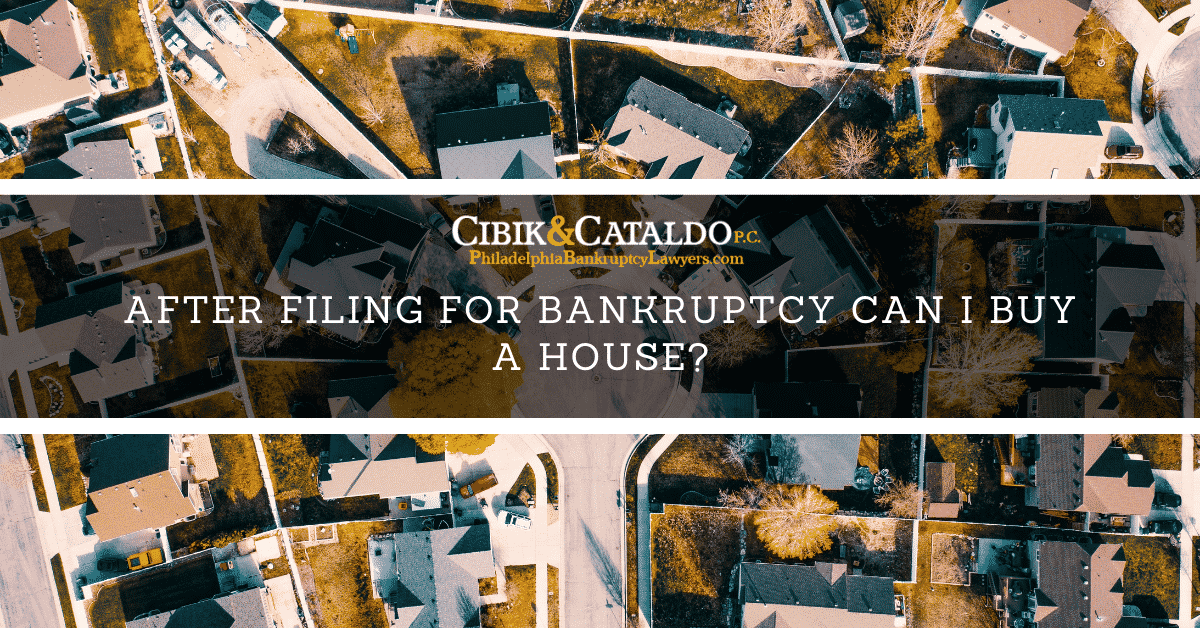 After Filing for Bankruptcy Can I Buy A House?